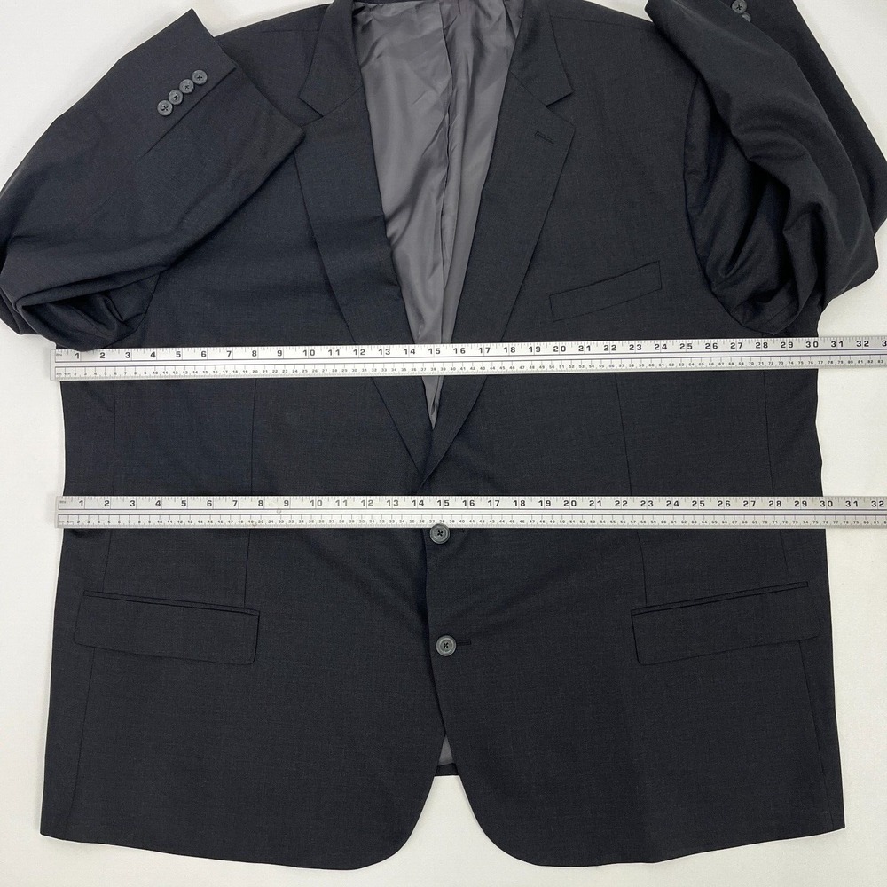 J. Hilburn REDA FLEXO Mens 58R Gray Blazer Custom Sport Coat Bespoke Jacket 2023 - Picture 15 of 16